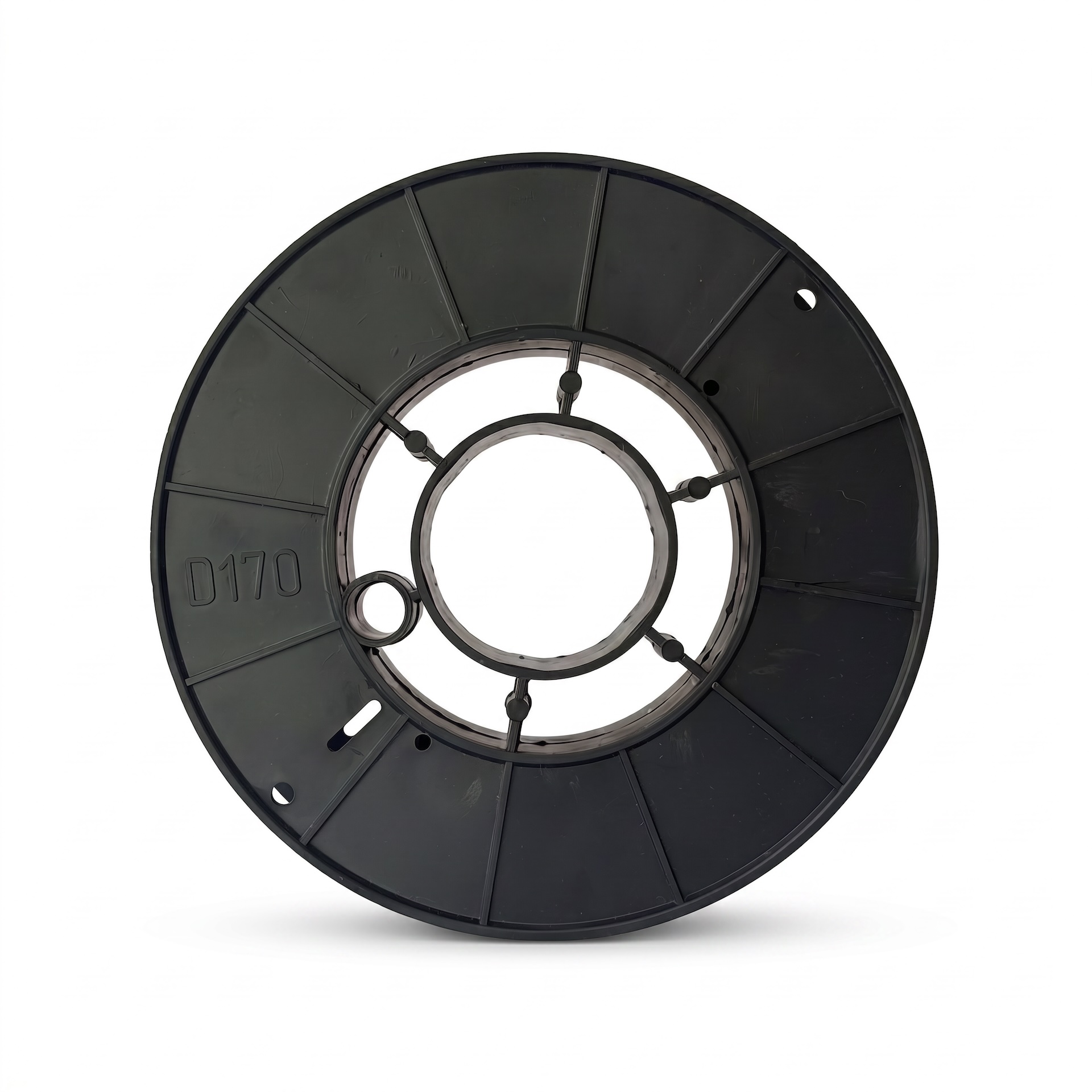 D170 black plastic spool for welding wire up to 3 kg — View 3