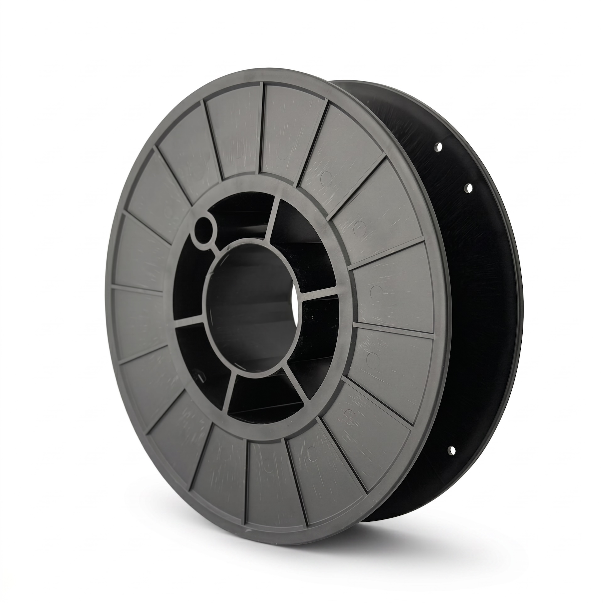 D200 standard 200 mm black plastic spool for welding wire up to 5 kg