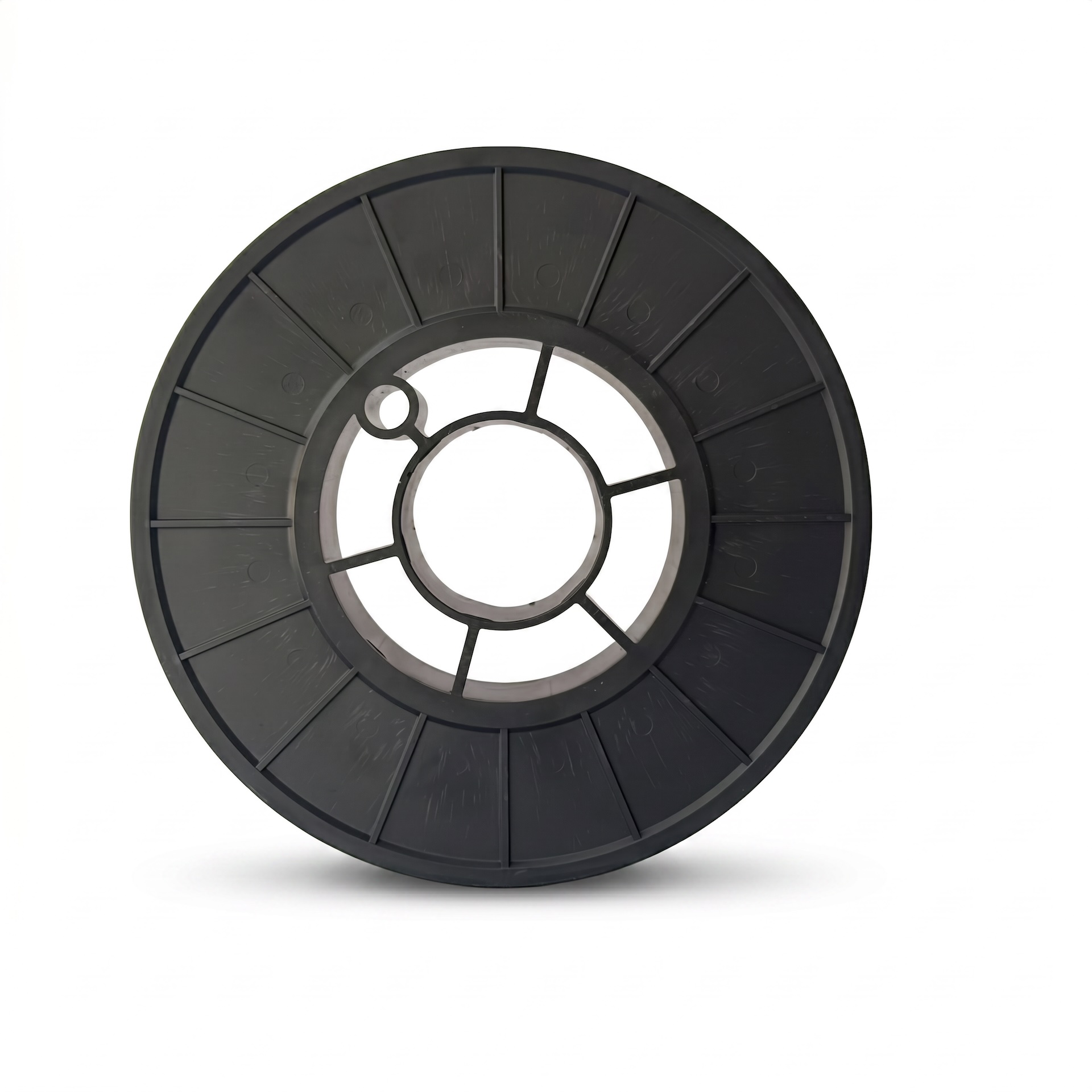 D200 standard 200 mm black plastic spool for welding wire up to 5 kg — View 3